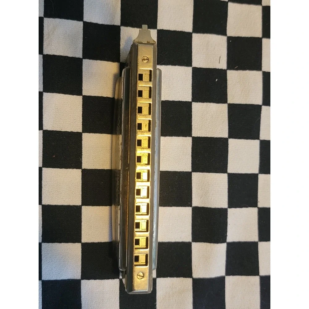 Vintage Hohner Chromonica 12-Hole Chromatic‎ Harmonica Made In Germany